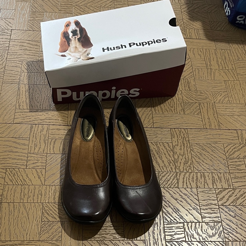 Hush Puppies Brown Flats